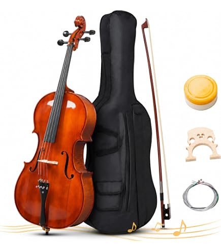 Amazon.com: Yamaha AVC5-34S 3/4 Size Student Cello Outift